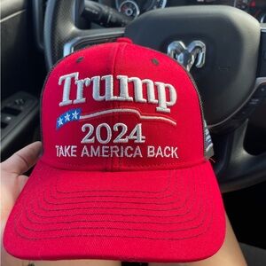 Vintage Trump 2024 Red Ball Cap